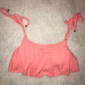 Roxy Peach Bikini Top